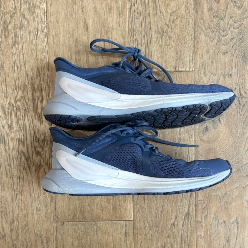 Lululemon Blissfeel Womens Running Shoe Water Drop / White / Blue Linen Size 7.5 - Picture 7 of 8